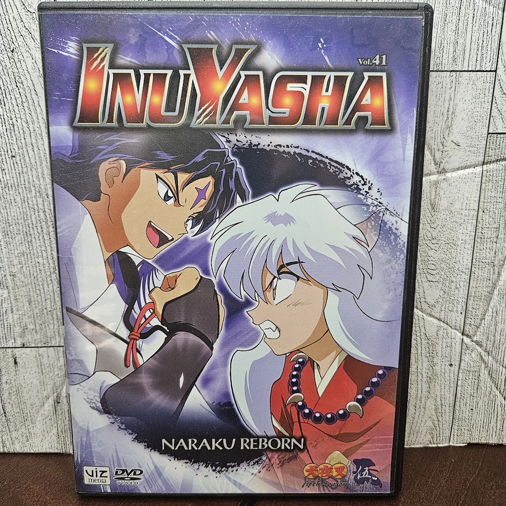 Inuyasha, Vol. 41 Naraku Reborn DVD Fifth Season